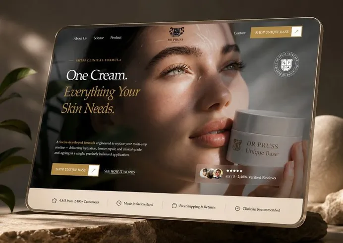 DR PRUSS Shopify storefront